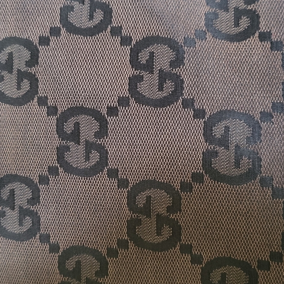 GUCCI Handbag Tote Bag Jackie GG Canvas.. Authentic - Picture 13 of 13